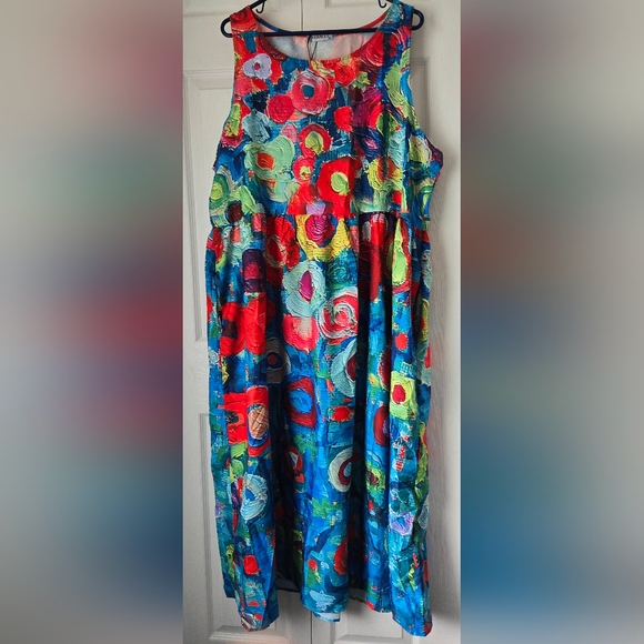 3X Sleeveless dress - Picture 1 of 4